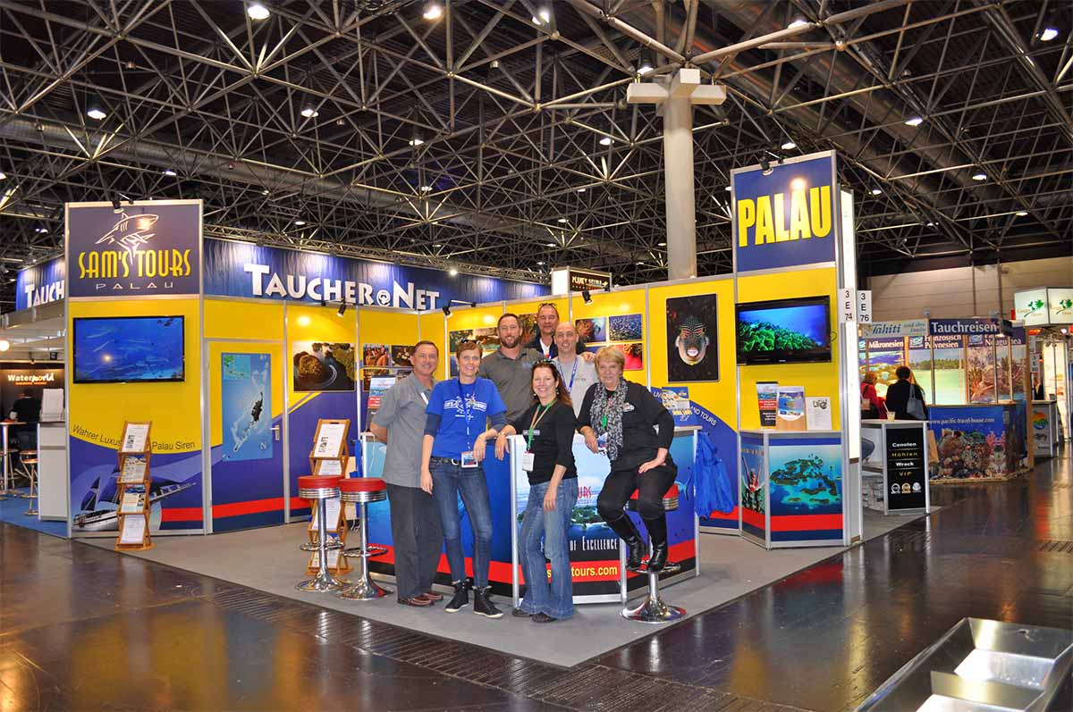 Sam's Tours Palau - boot 2014