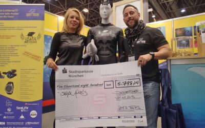 Mega lottery from Sam’s Tours Palau at boot show 2016 huge success